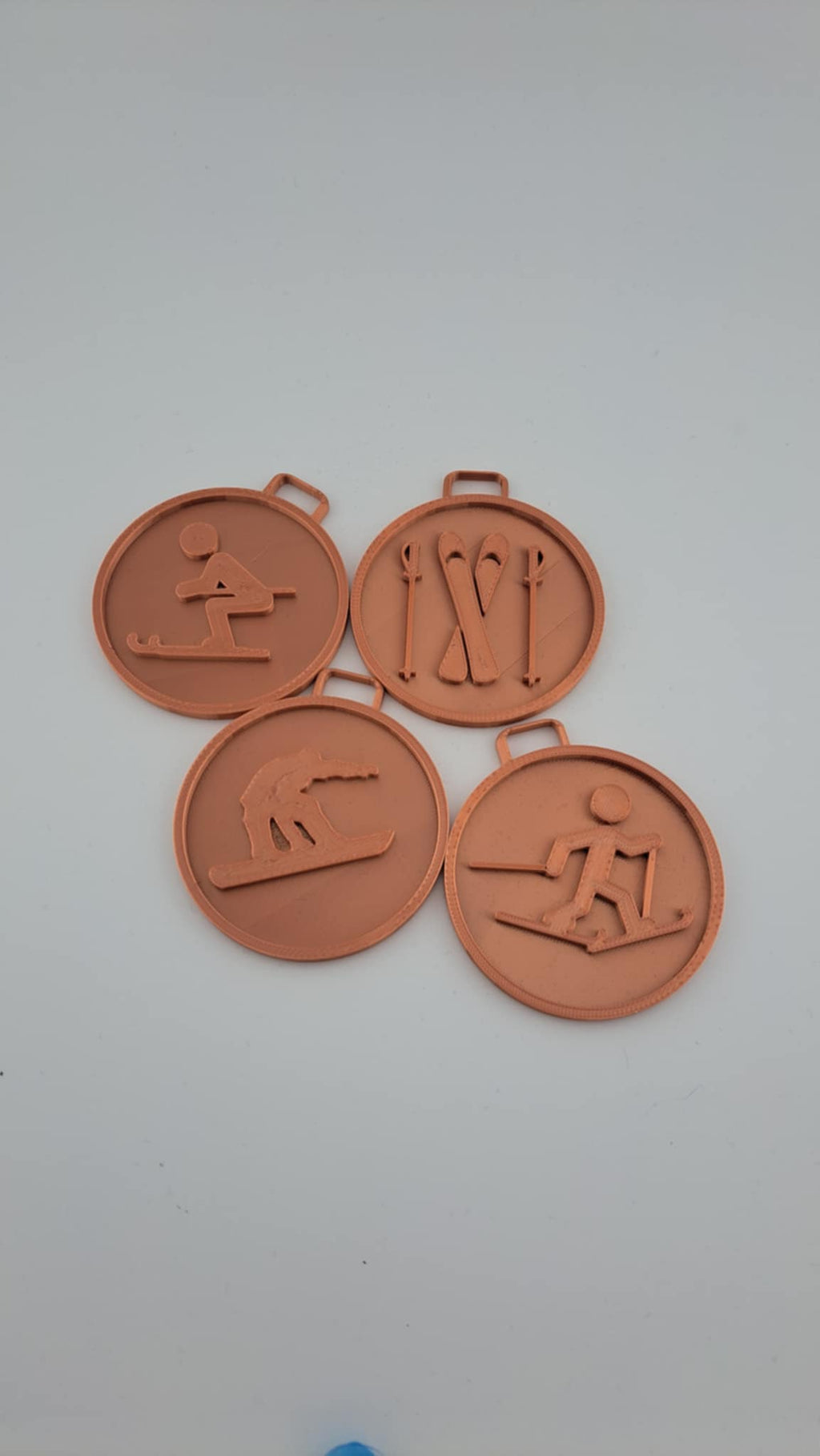 Winter sport medal sets - 4 sports