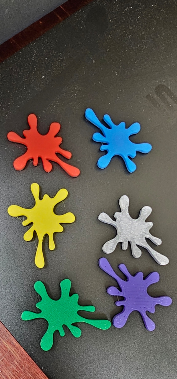 Ink splat