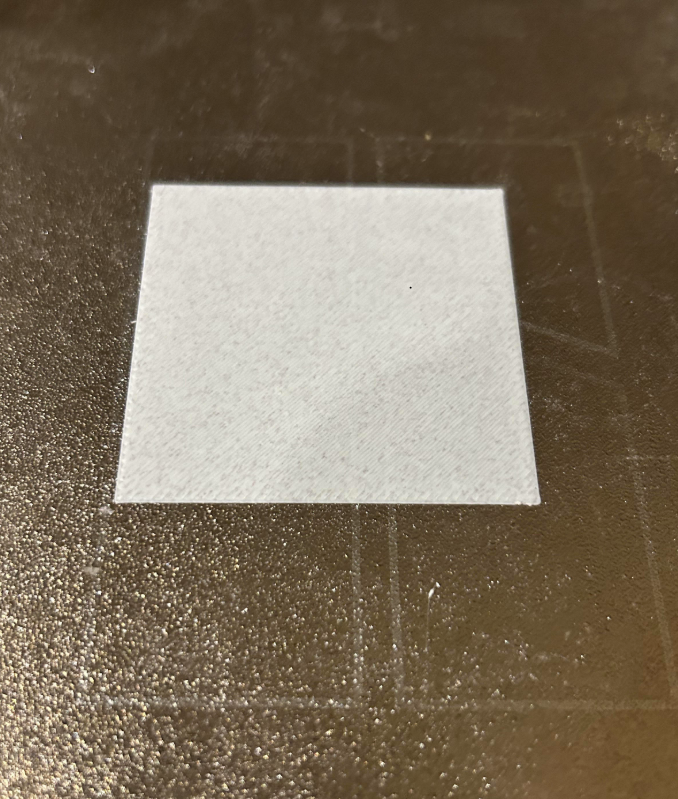1 layer square <1g filament