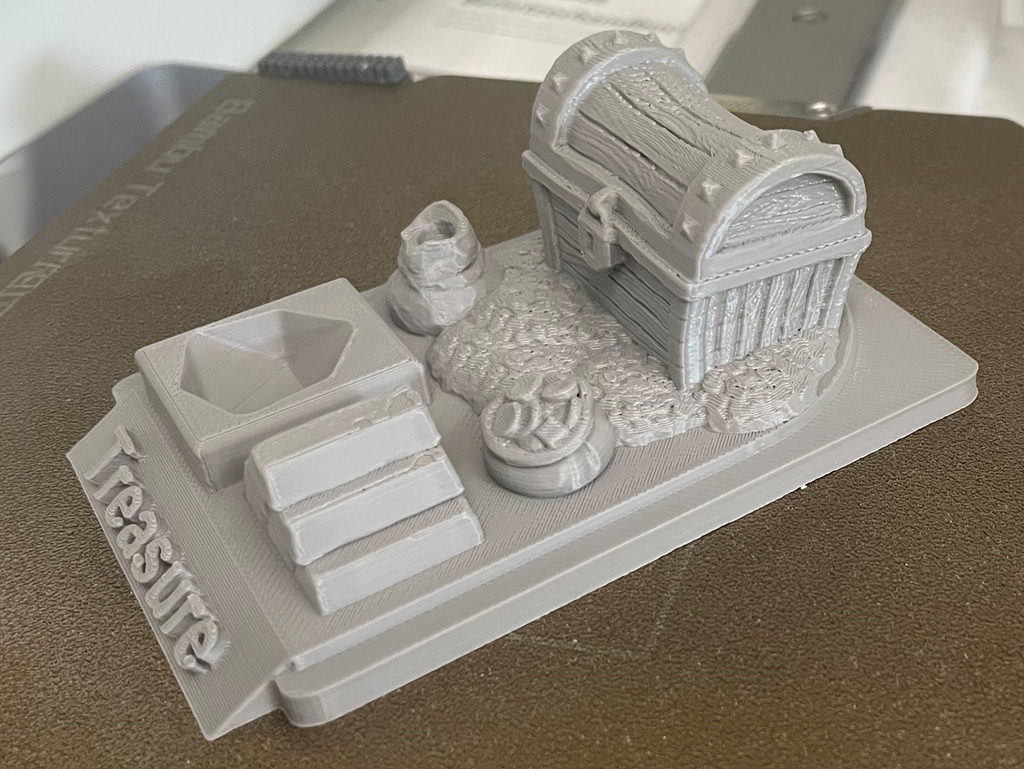 MTG 3D Treasure Token