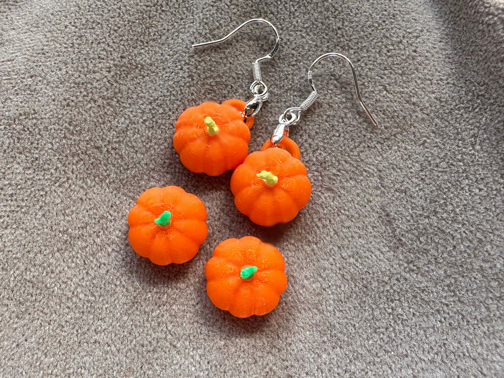 Pumpkin Earrings