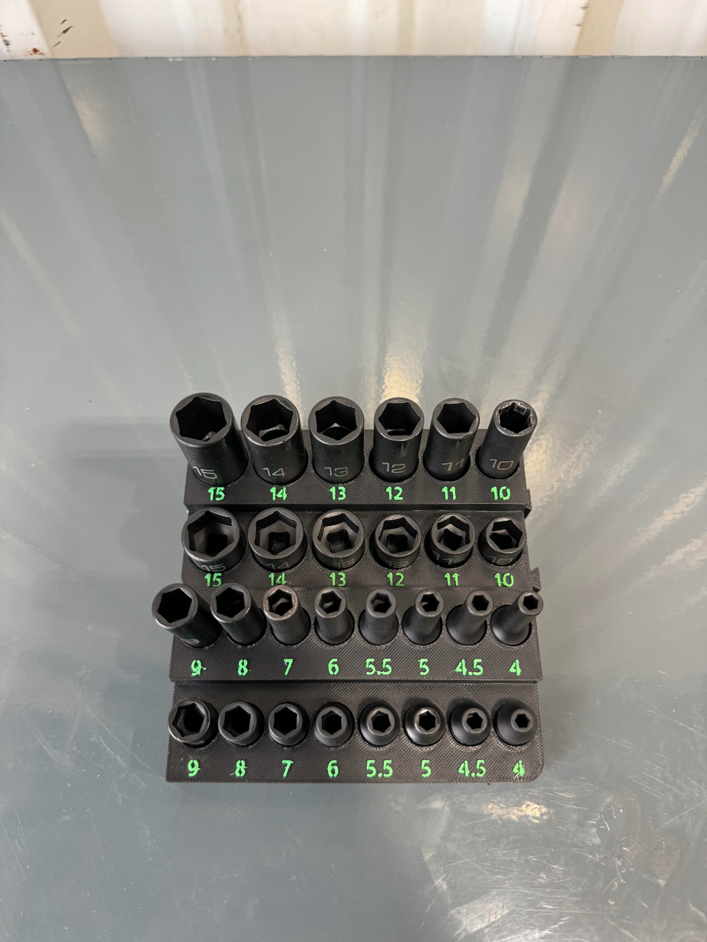 1/4 Deep & Shallow Socket Tray