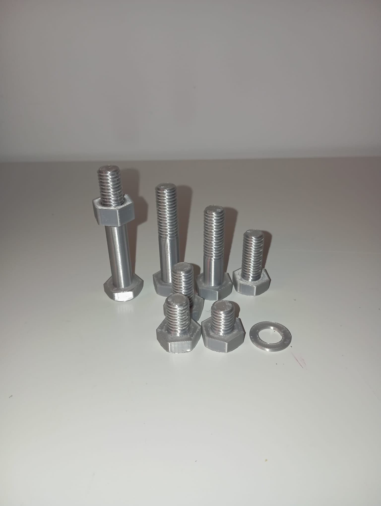 Modular Screw Set M6 M7 M8 M10 + Nuts & Washers