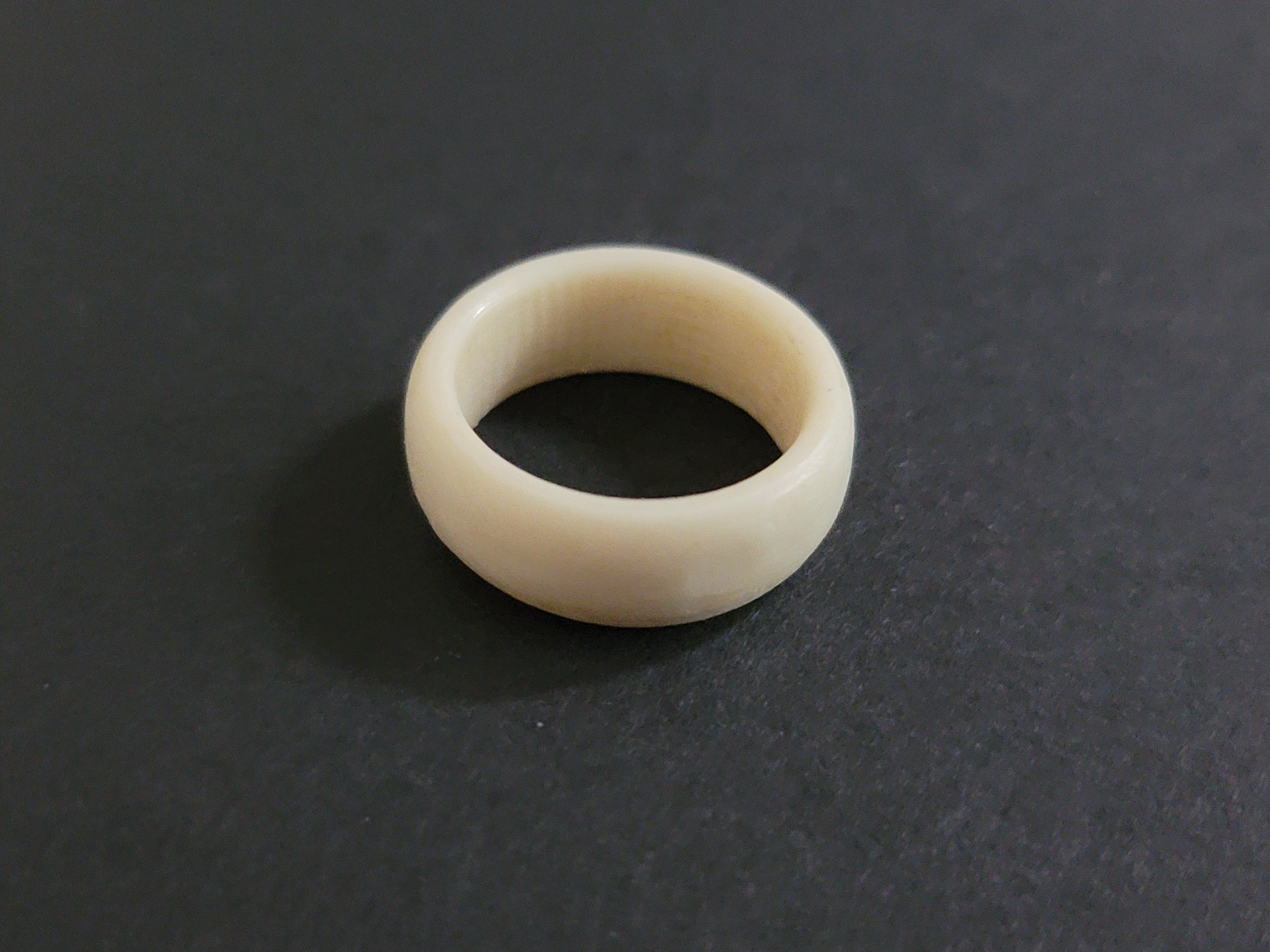 Men's Size 8 Dome Ring 2 Color (Includes step file for resize)