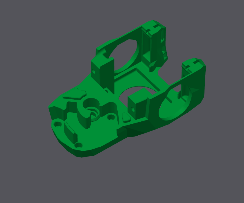 Mini Stealthburner with Hex pattern