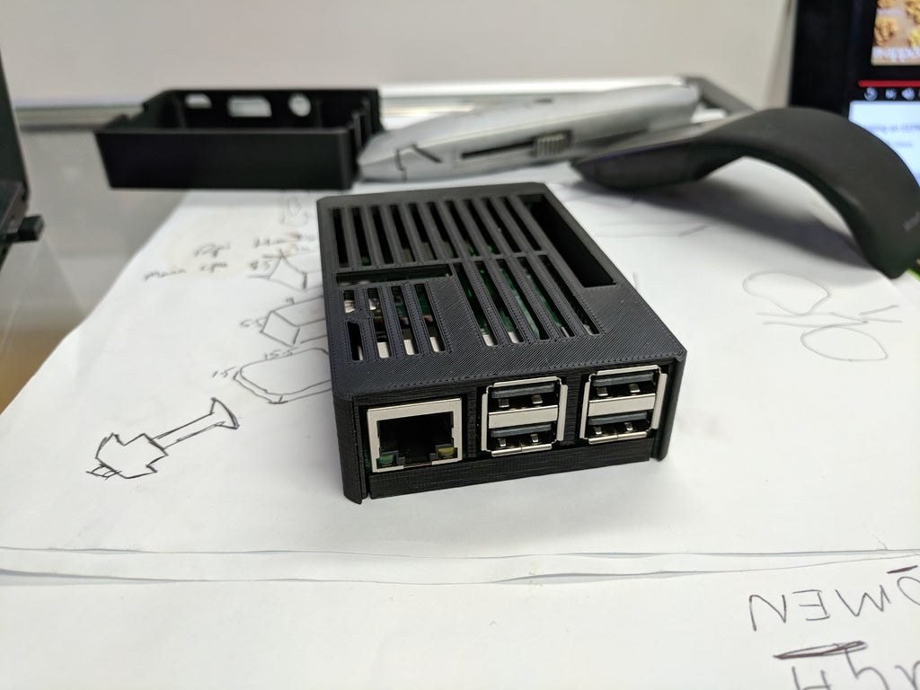 Raspberry Pi 3B+ Heatsink Case for Prusa mk3