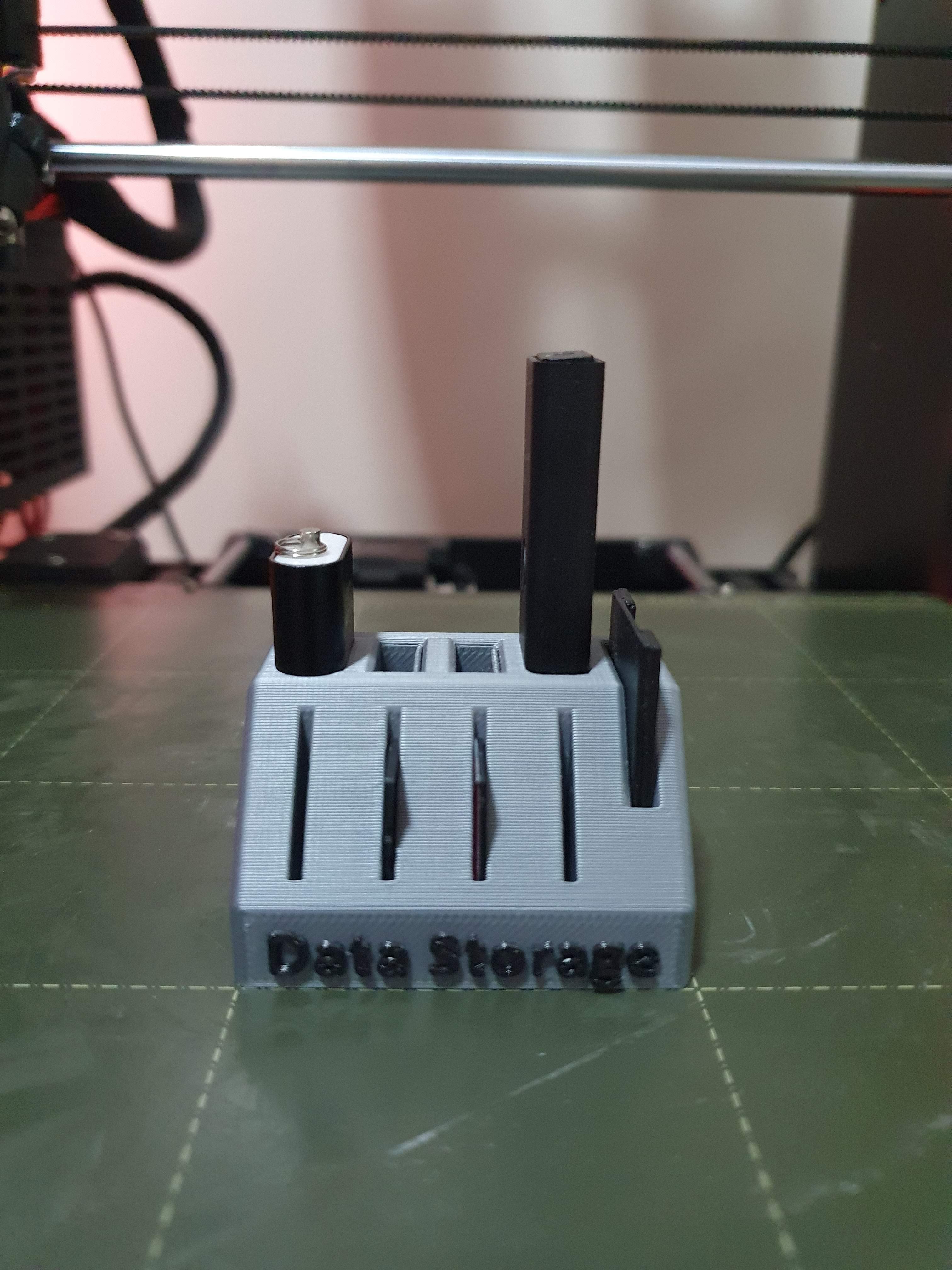 Compact USB & SD Card Holder