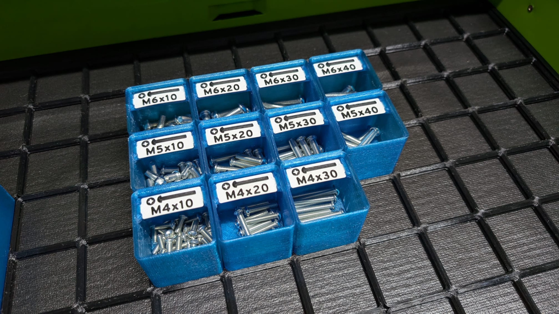 Swapfinity - Gridfinity Bins w/ Quick Swap Labels
