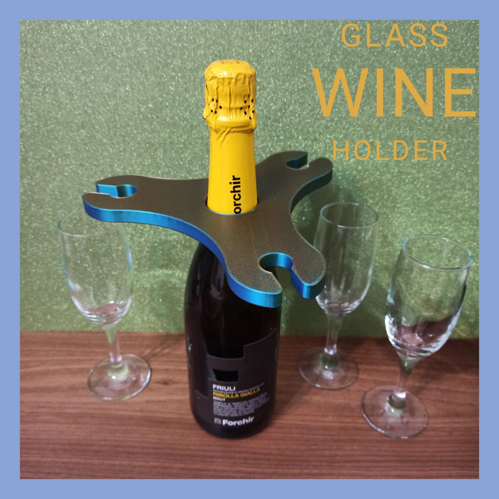 WINE BUTLER - STAND -GLASS HOLDER
