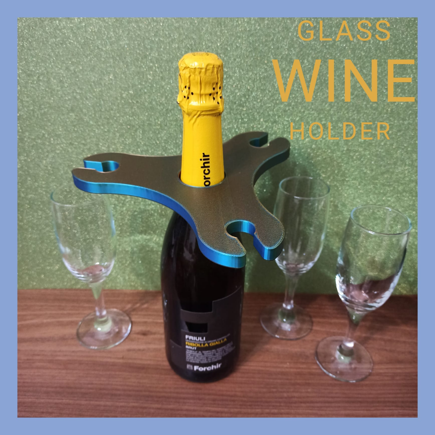WINE BUTLER - STAND -GLASS HOLDER