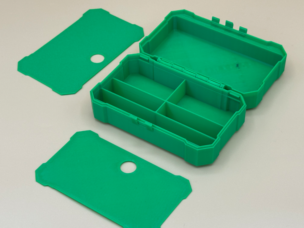 "Print-in-place" Scalable Prusa Minibox