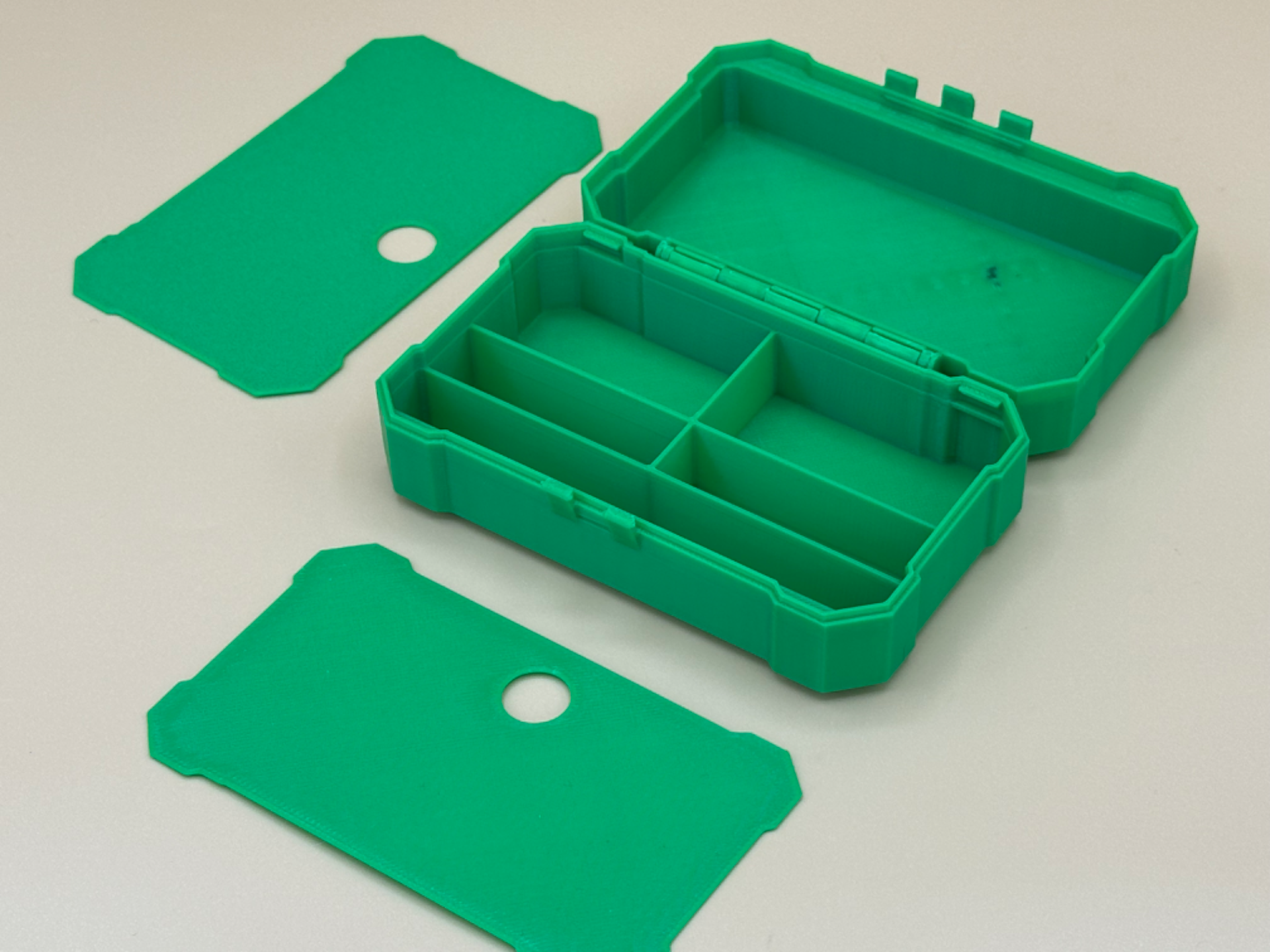 "Print-in-place" Scalable Prusa Minibox