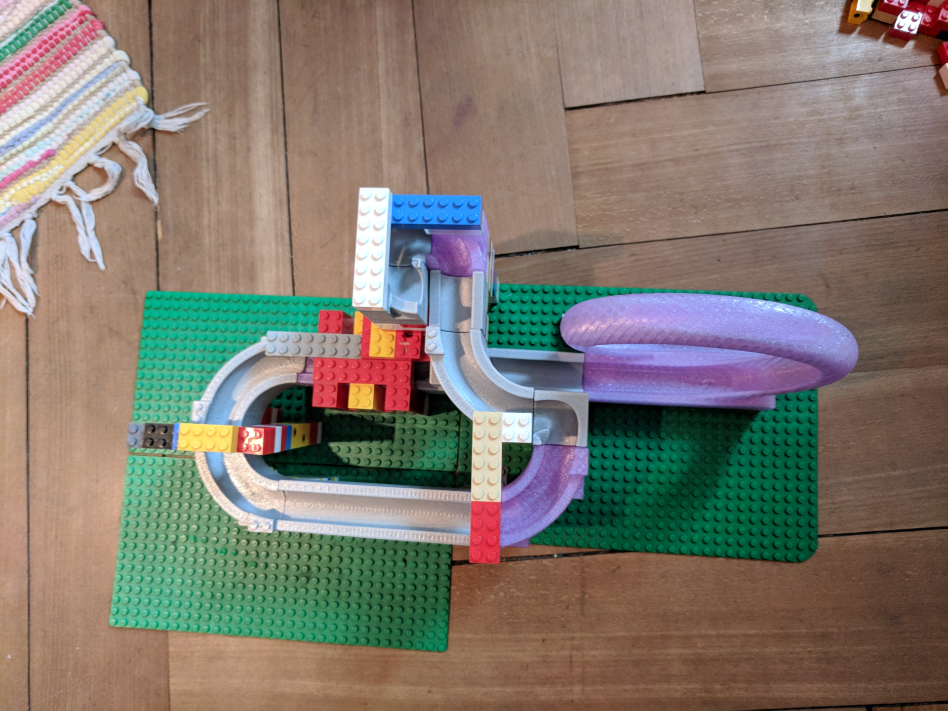 Brick (Le "Go" ) Compatible Marble Run