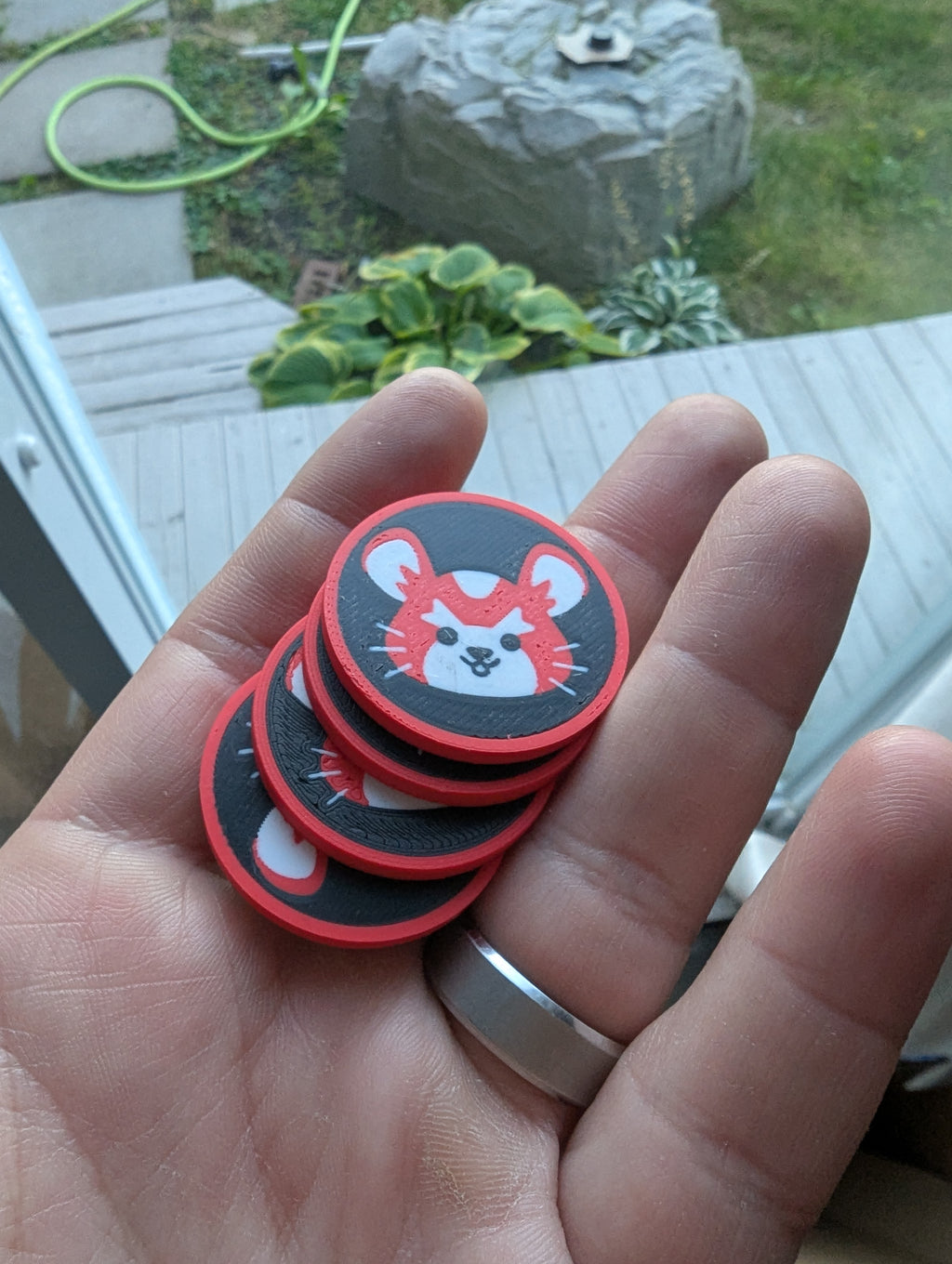 Hammond Token (Wrecking Ball from Overwatch)