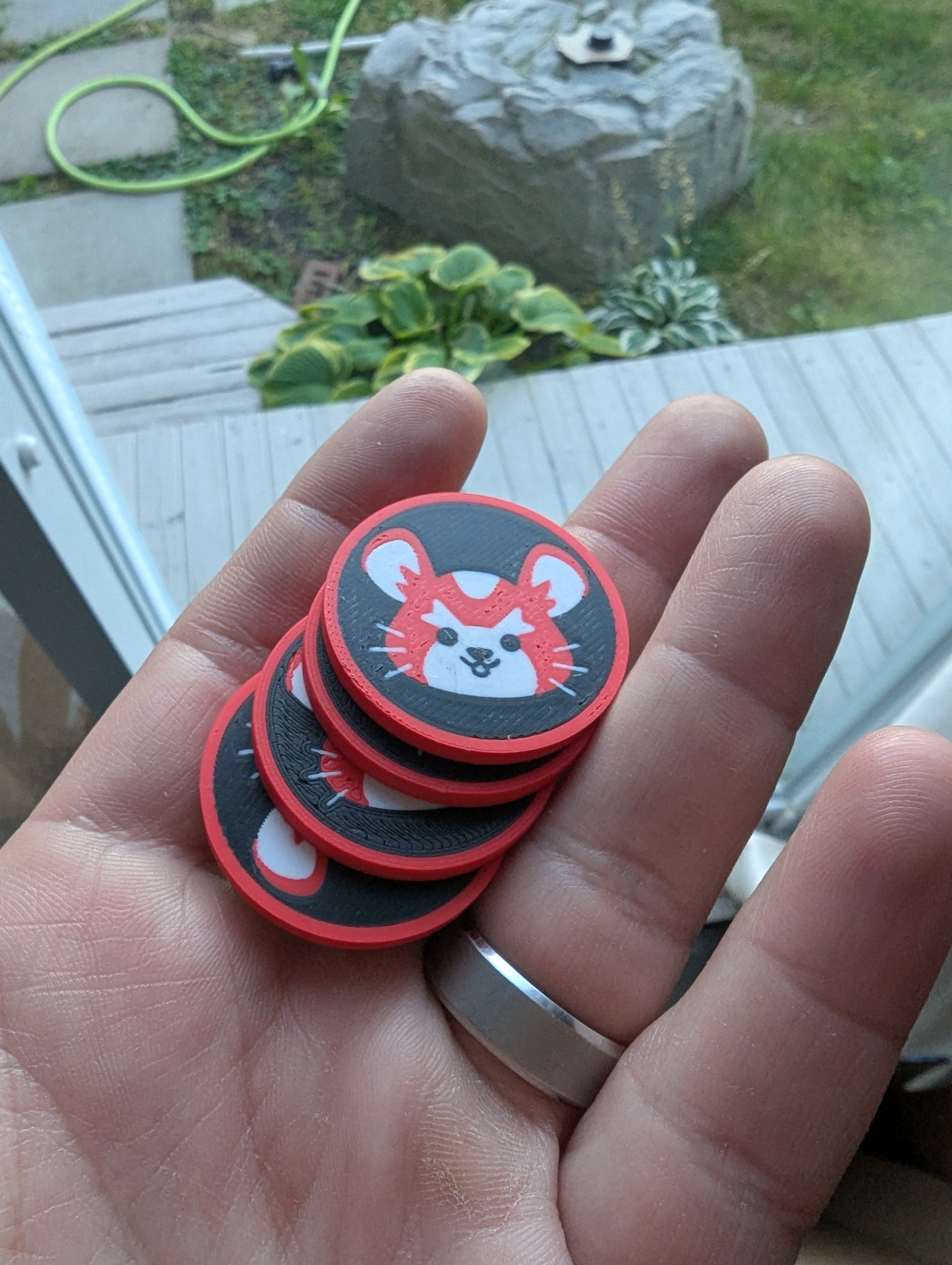 Hammond Token (Wrecking Ball from Overwatch)