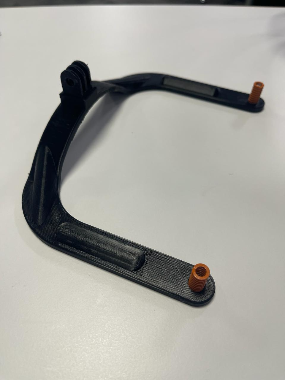 Ender 3 V2 Bed Handle + Gopro Hinge camera mount