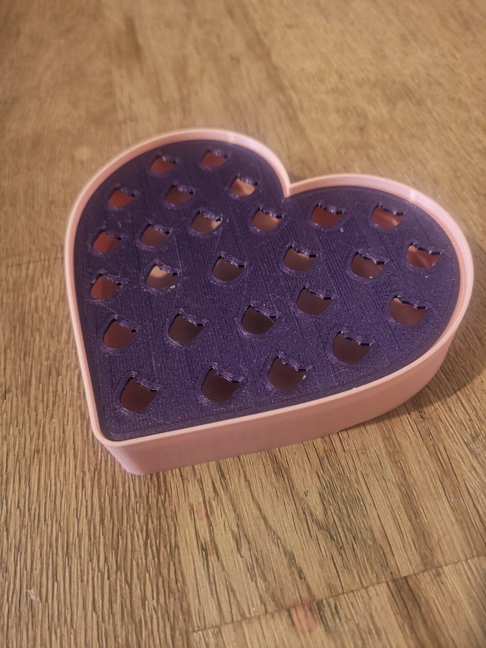 Cats soap dish heart