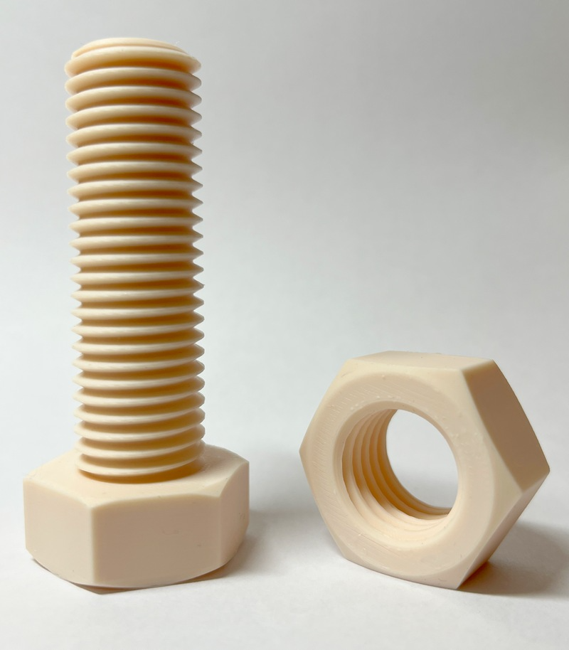 M20x60 bolt with nut