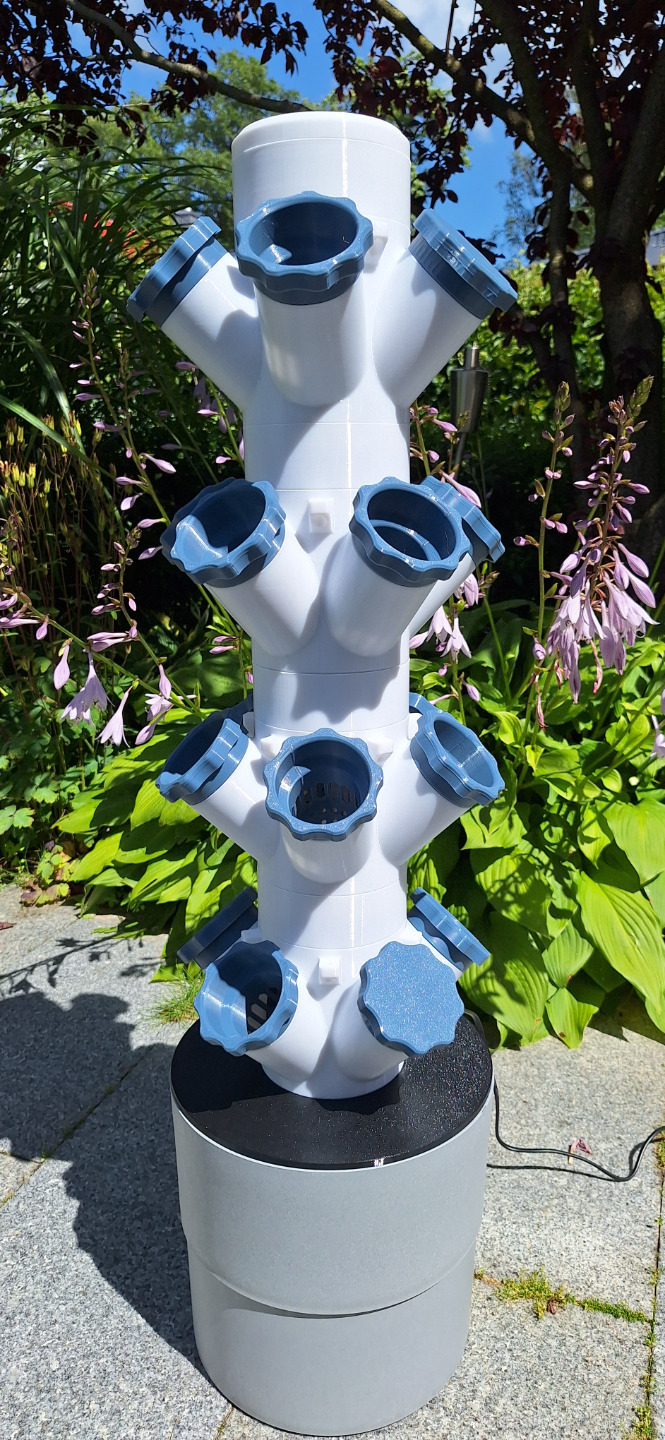 IKEA NYPON lid for Hydroponic Tower Garden