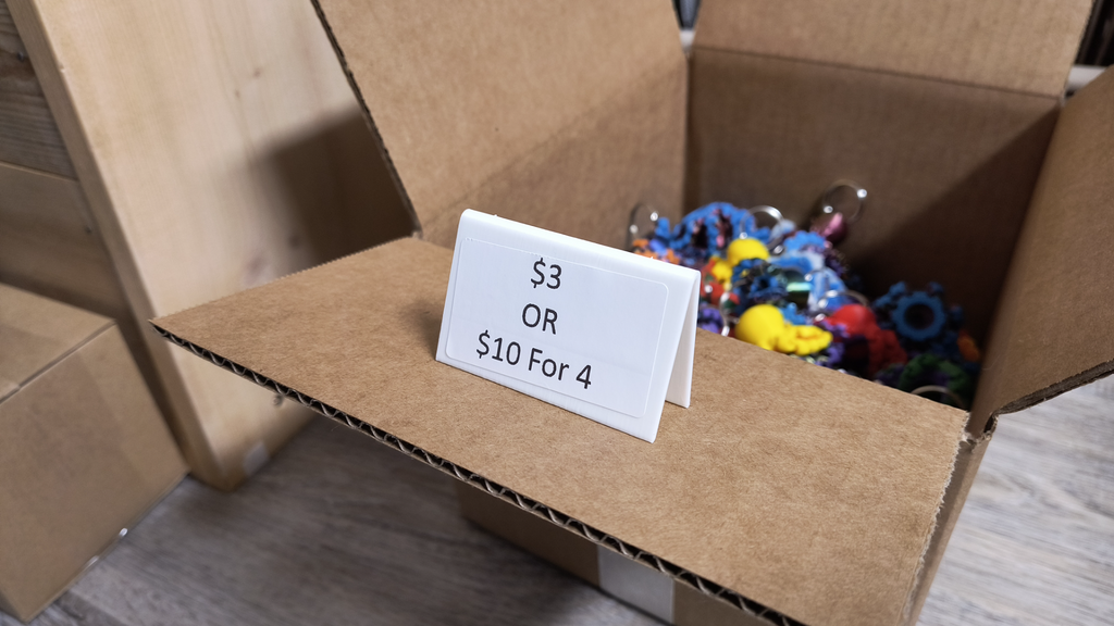 LABEL HOLDER UPPER - for Selling In person