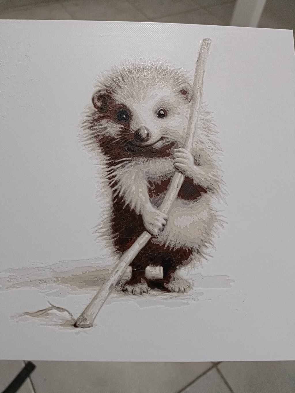 The Hedgehog - Hueforge