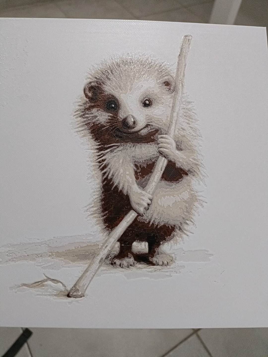 The Hedgehog - Hueforge