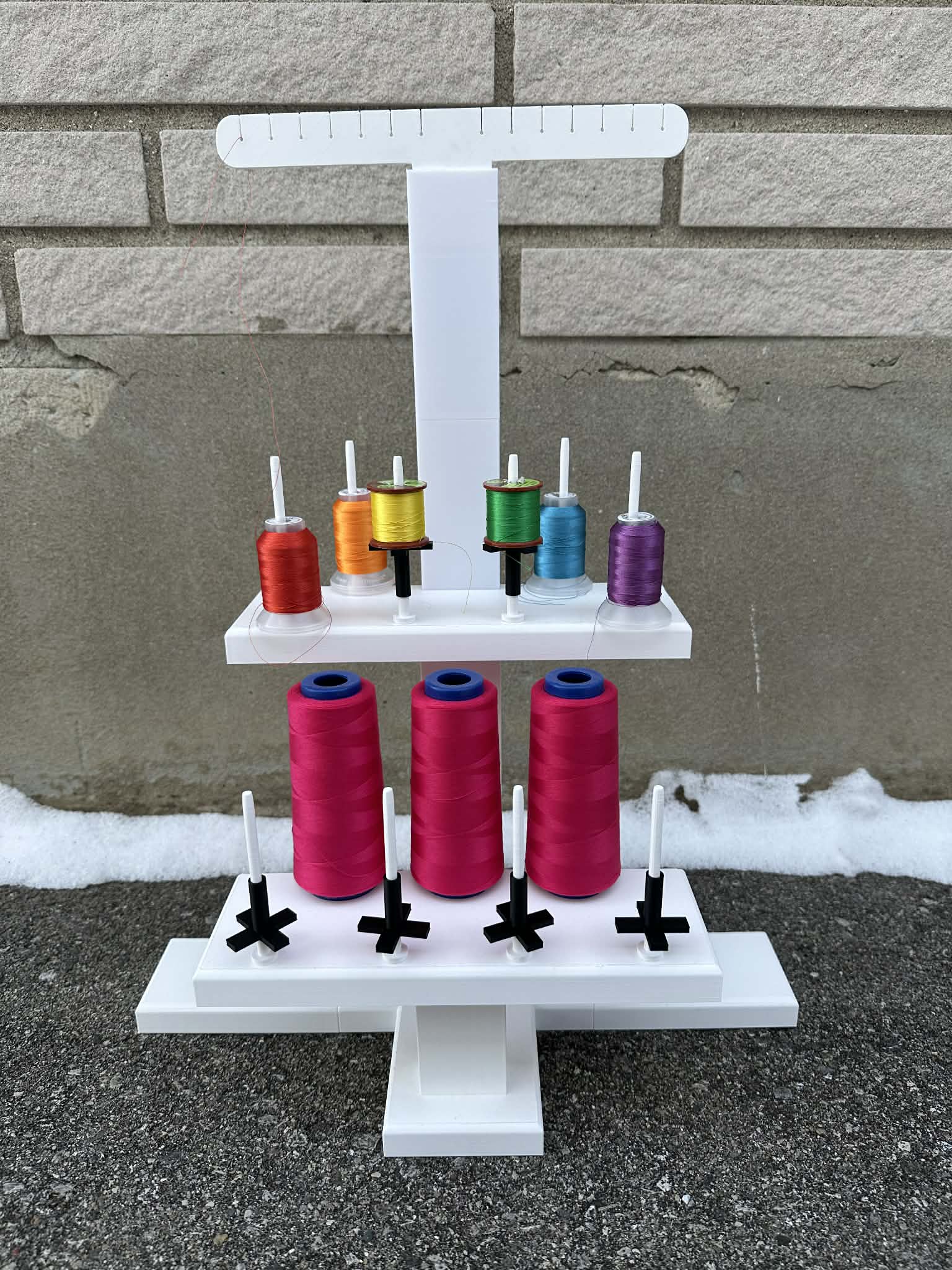Embroidery Spool Stand for Sewing Machine