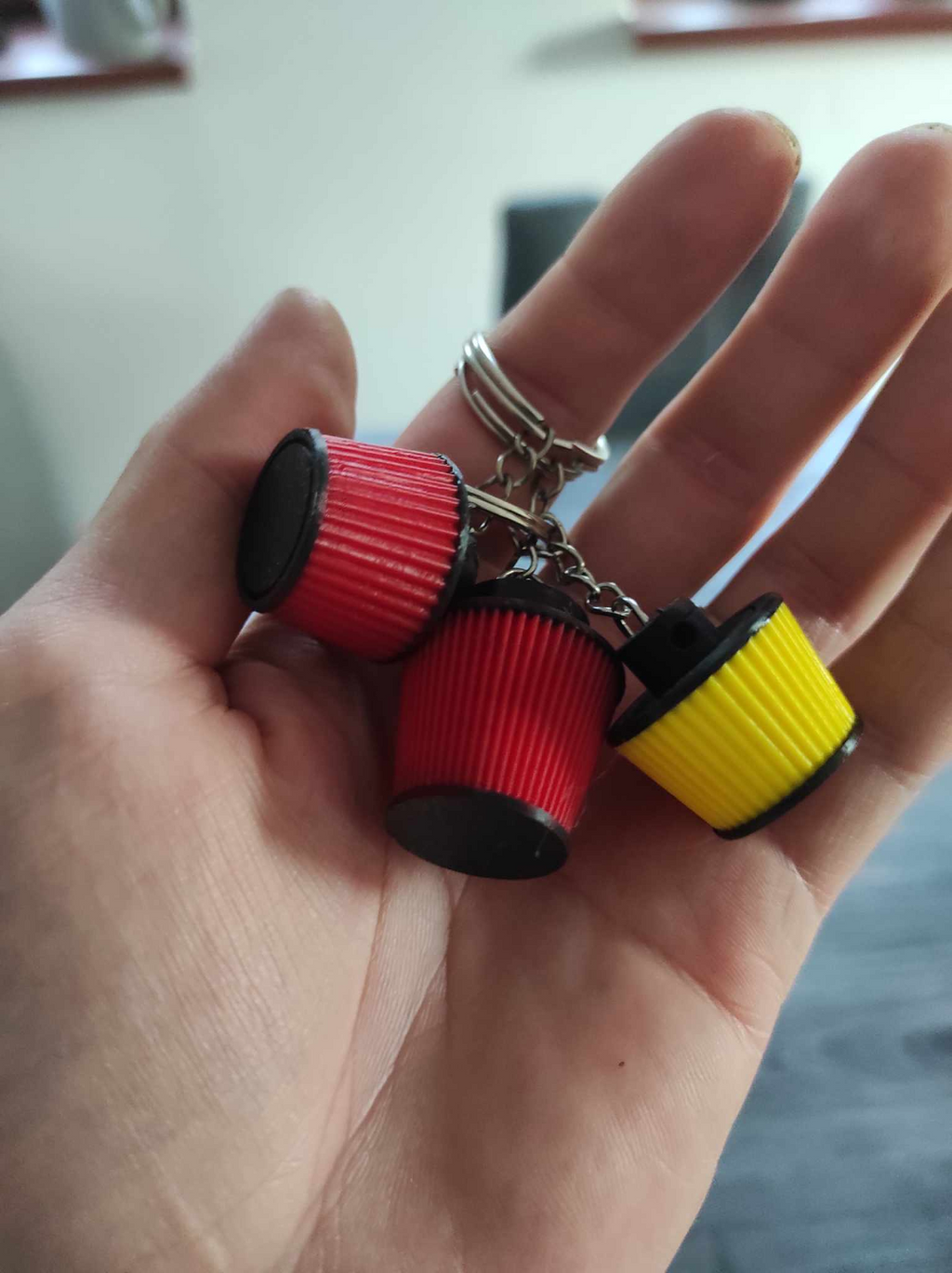 Air Filter Keychain