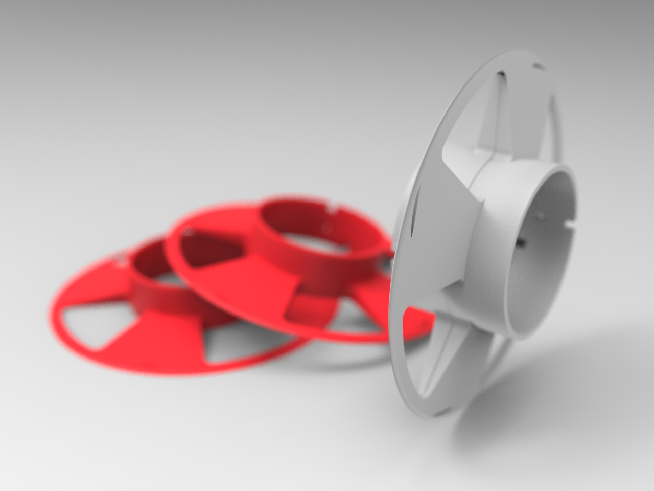 BamuLab Double Filament Spool Adapter