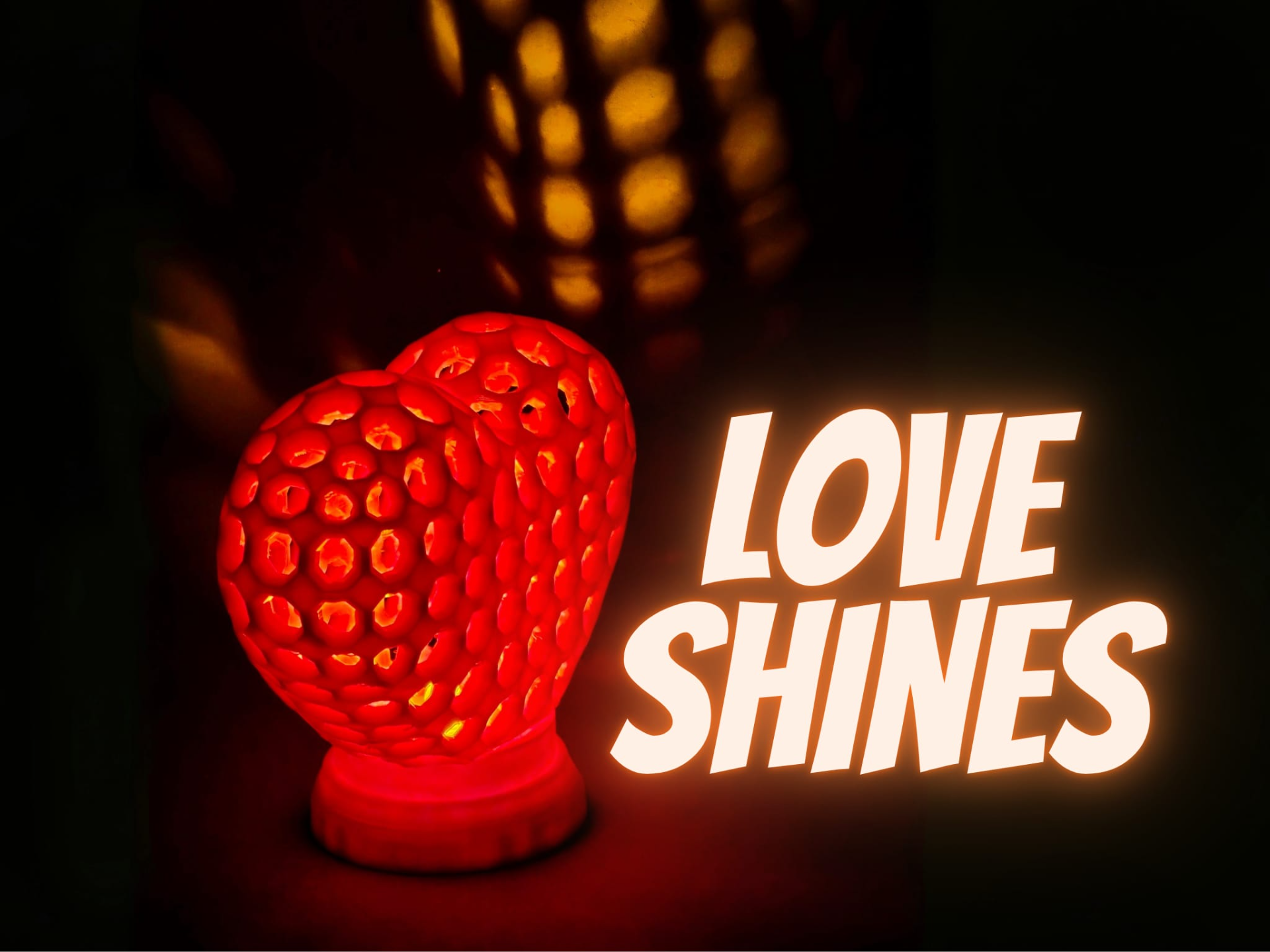 Valentine's Day Tealight Candle