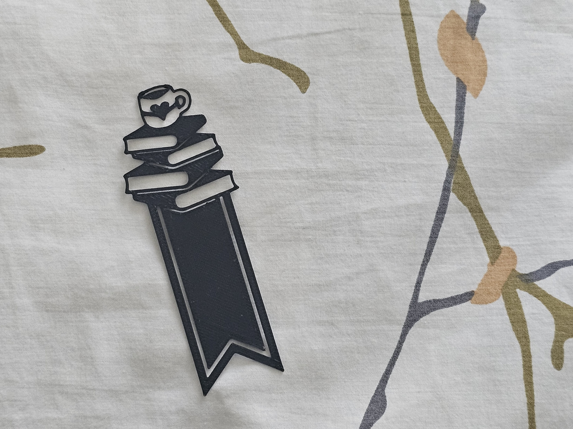 Coffee & Book Bookmark – A Cozy Reading Companion