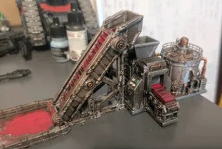 Corpse Meal Plant Necromunda terrain