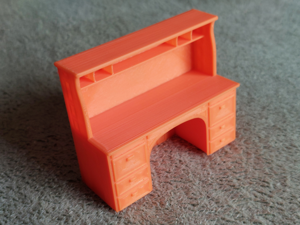 Doll House Desk Test Print