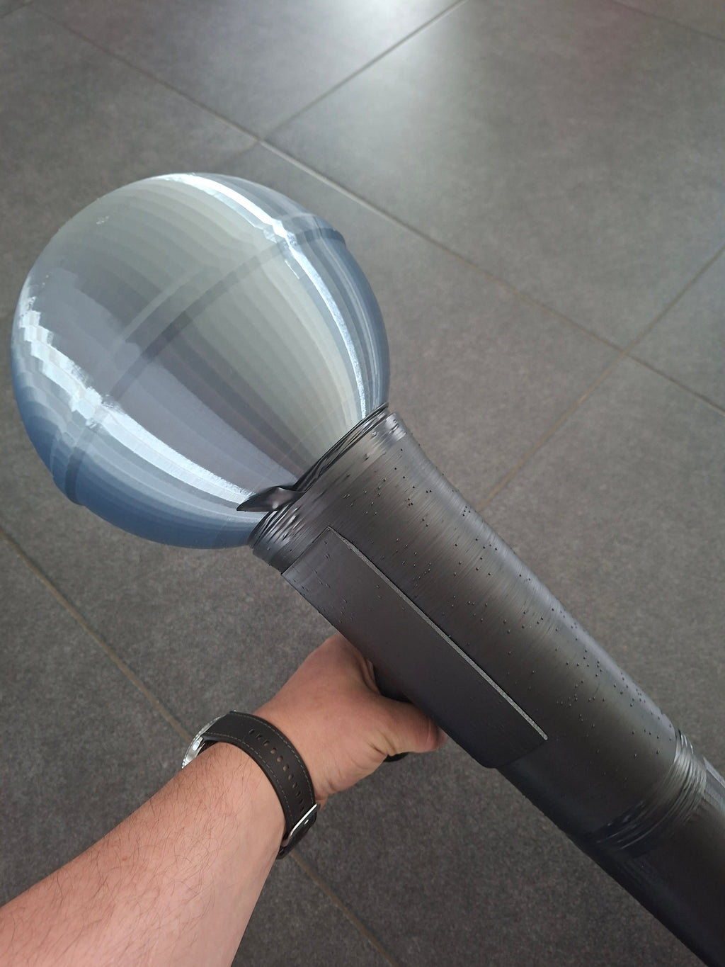 Oversized microphone
