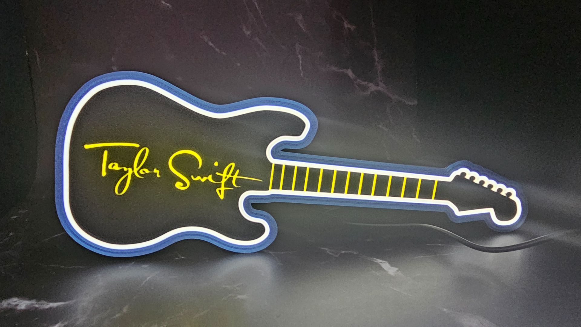 Taylor Swift Guitar LED Light Box