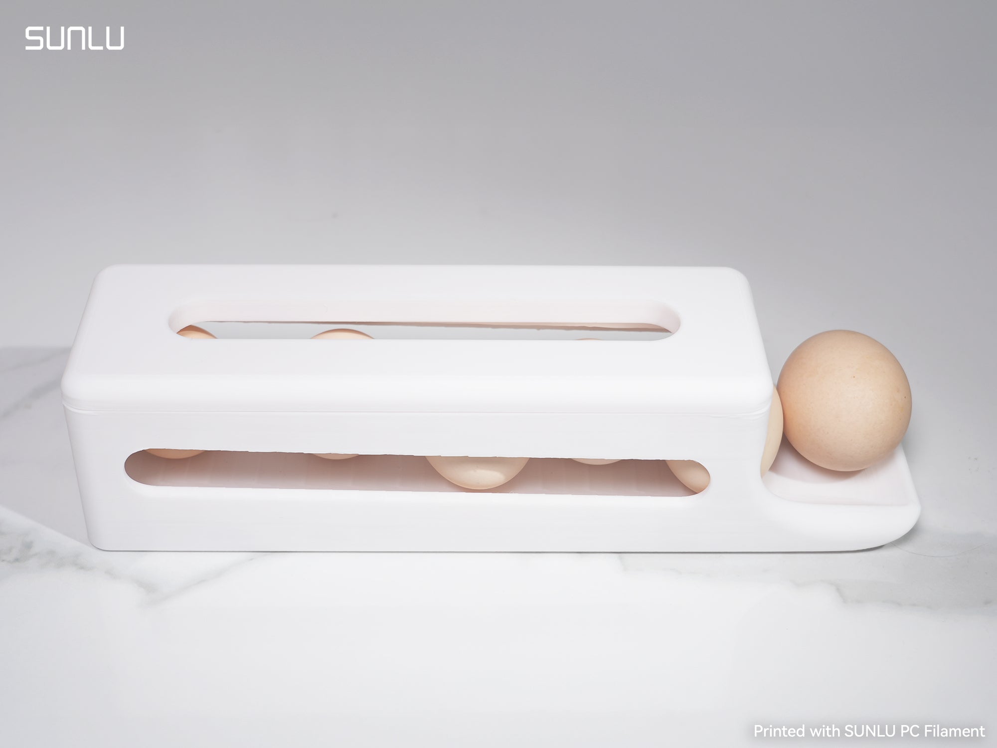 Egg Rolling, Stacking Rack