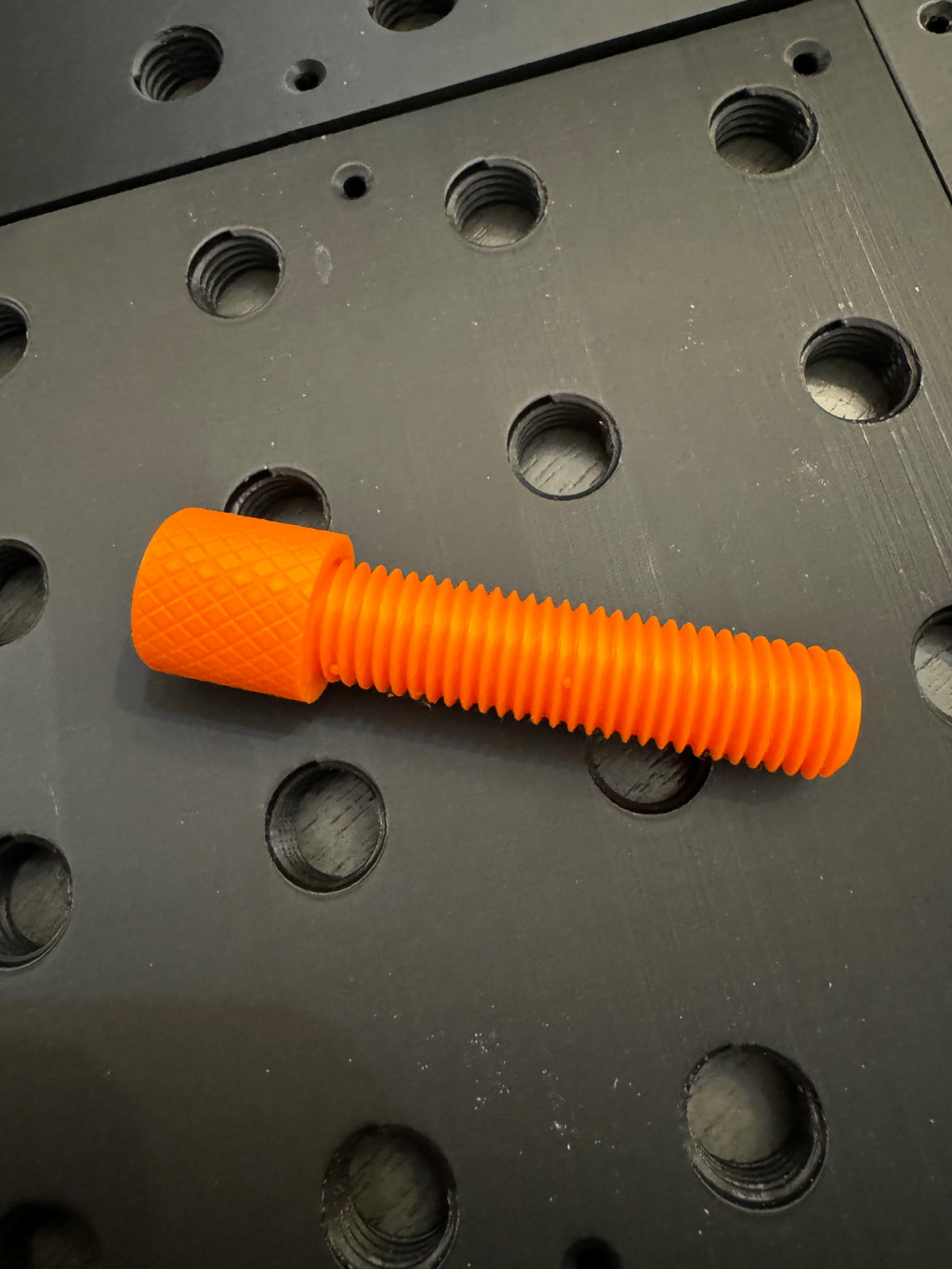 3 Inch Threaded Peg (Threaded Pegboard Compatible)