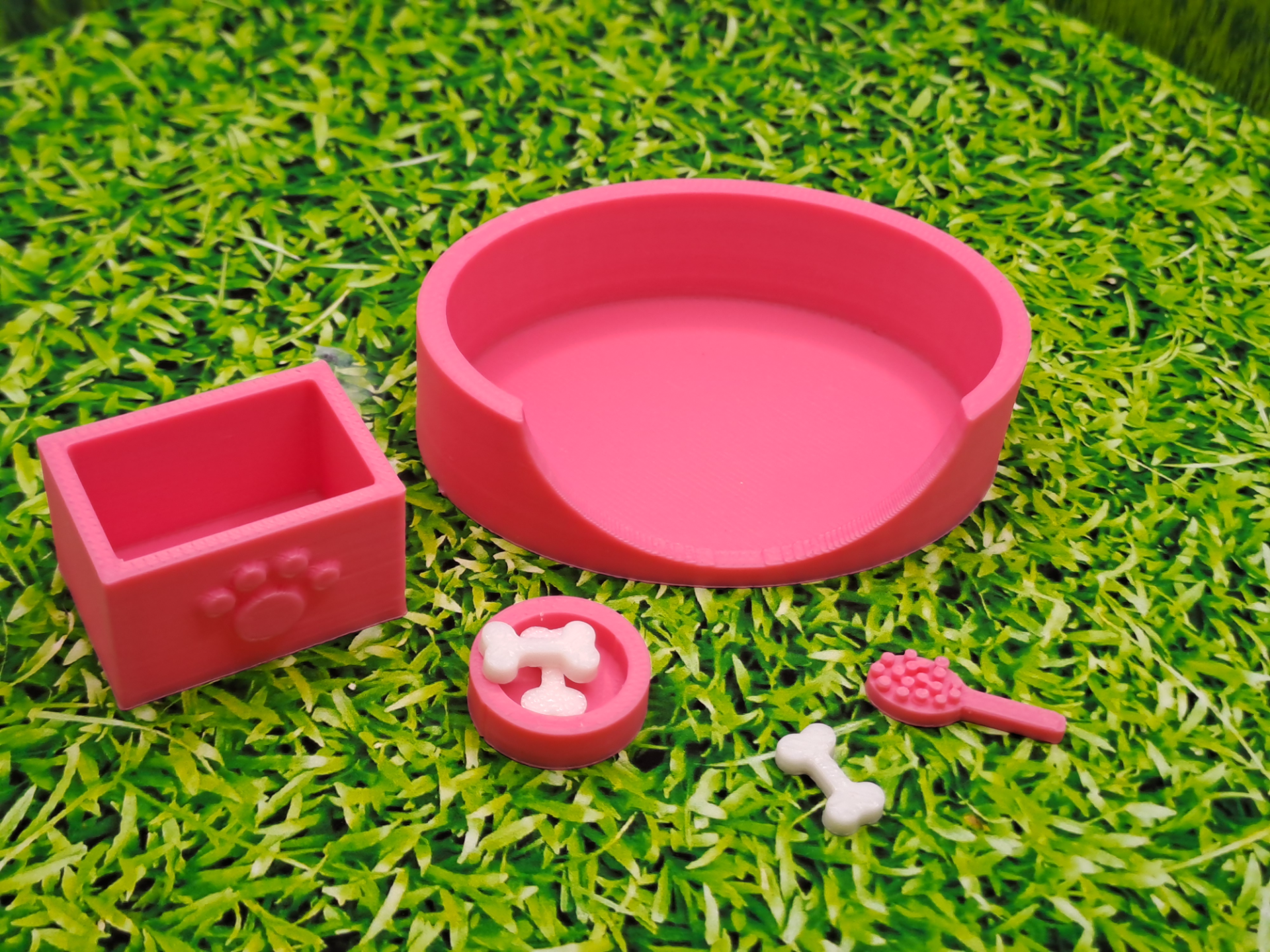 Cute pet bed playset