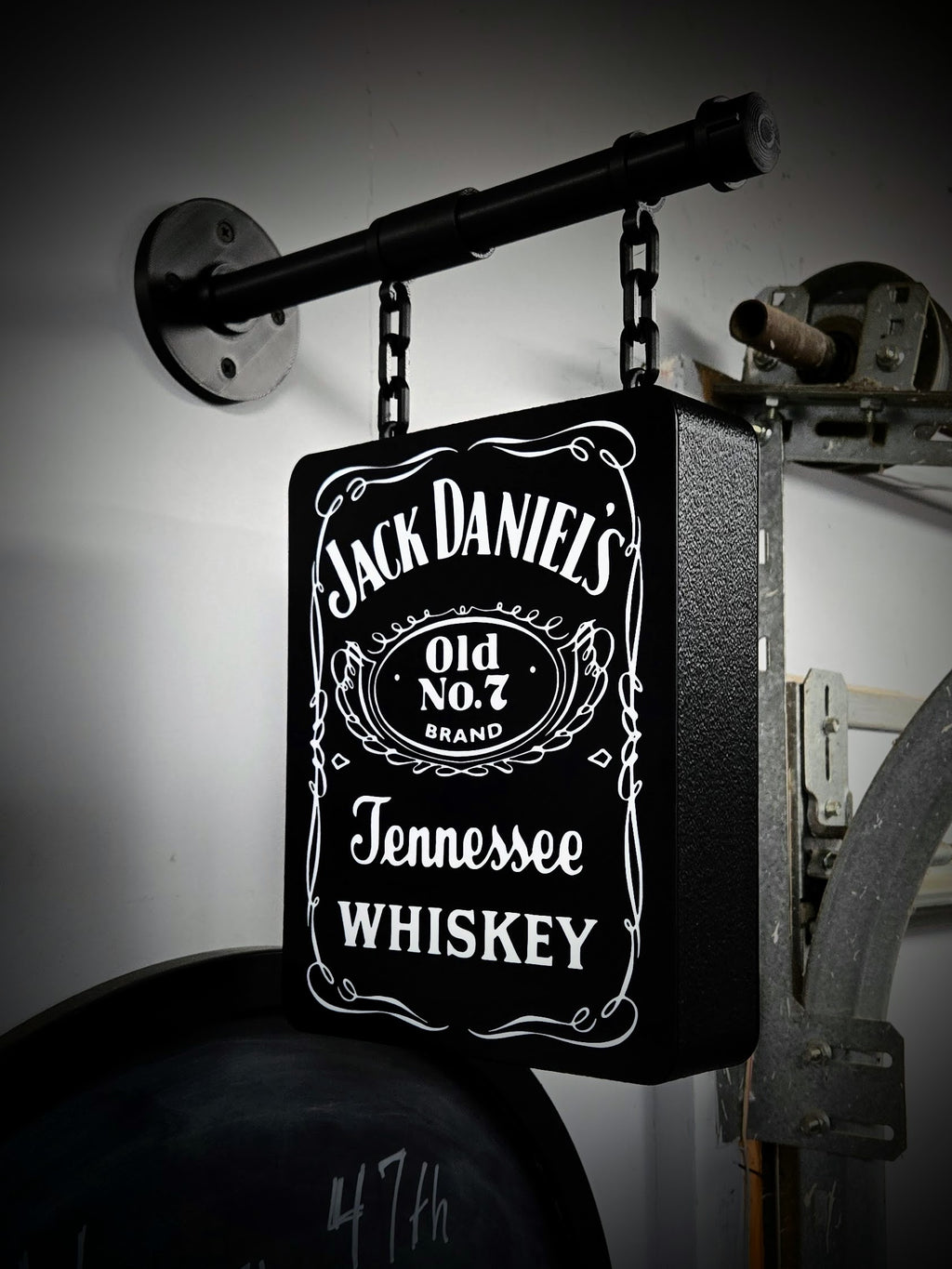 JACK DANIELS ~ 2-Sided Hanging Pub Style Lightbox