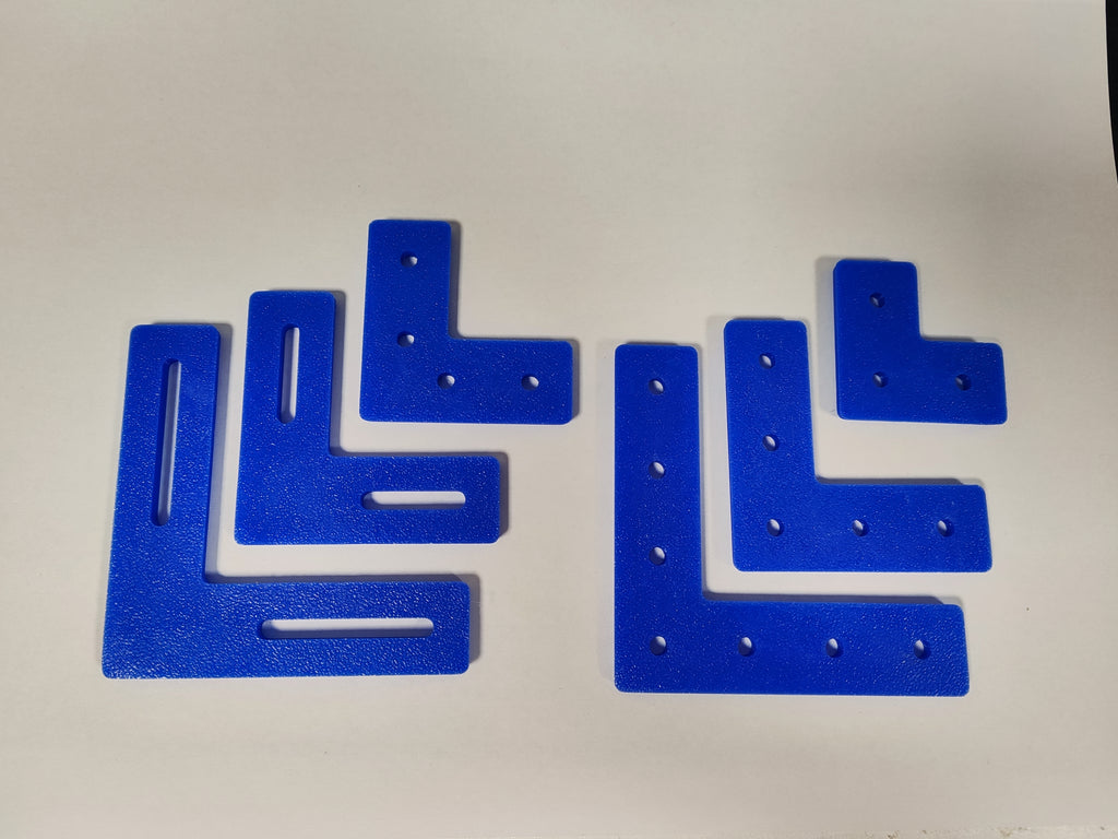 Heavy Duty L-Corner Brackets | M4 Set