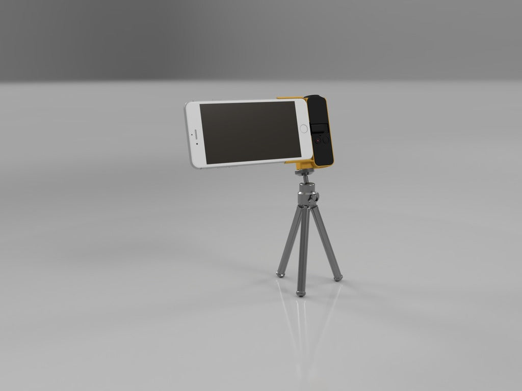 DJI Osmo Pocket fitting Phone and Tripod Mount