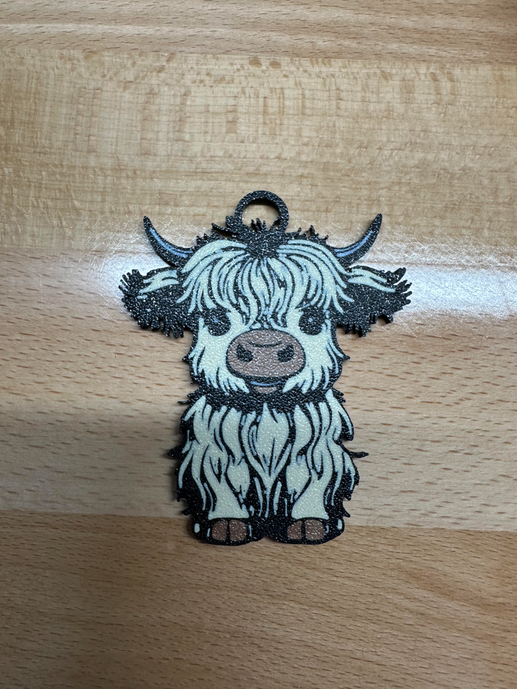 Baby Highland Cow Keychain/Ornament