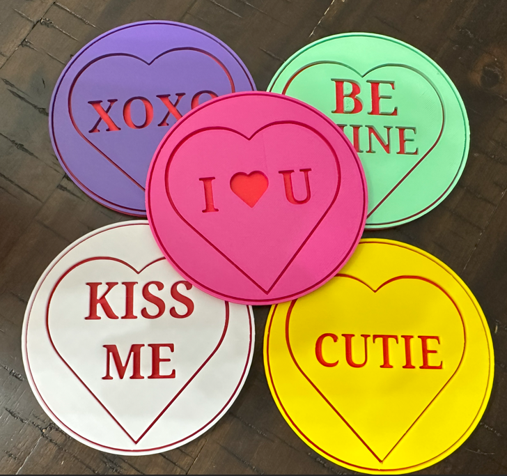 Sweethearts Coasters