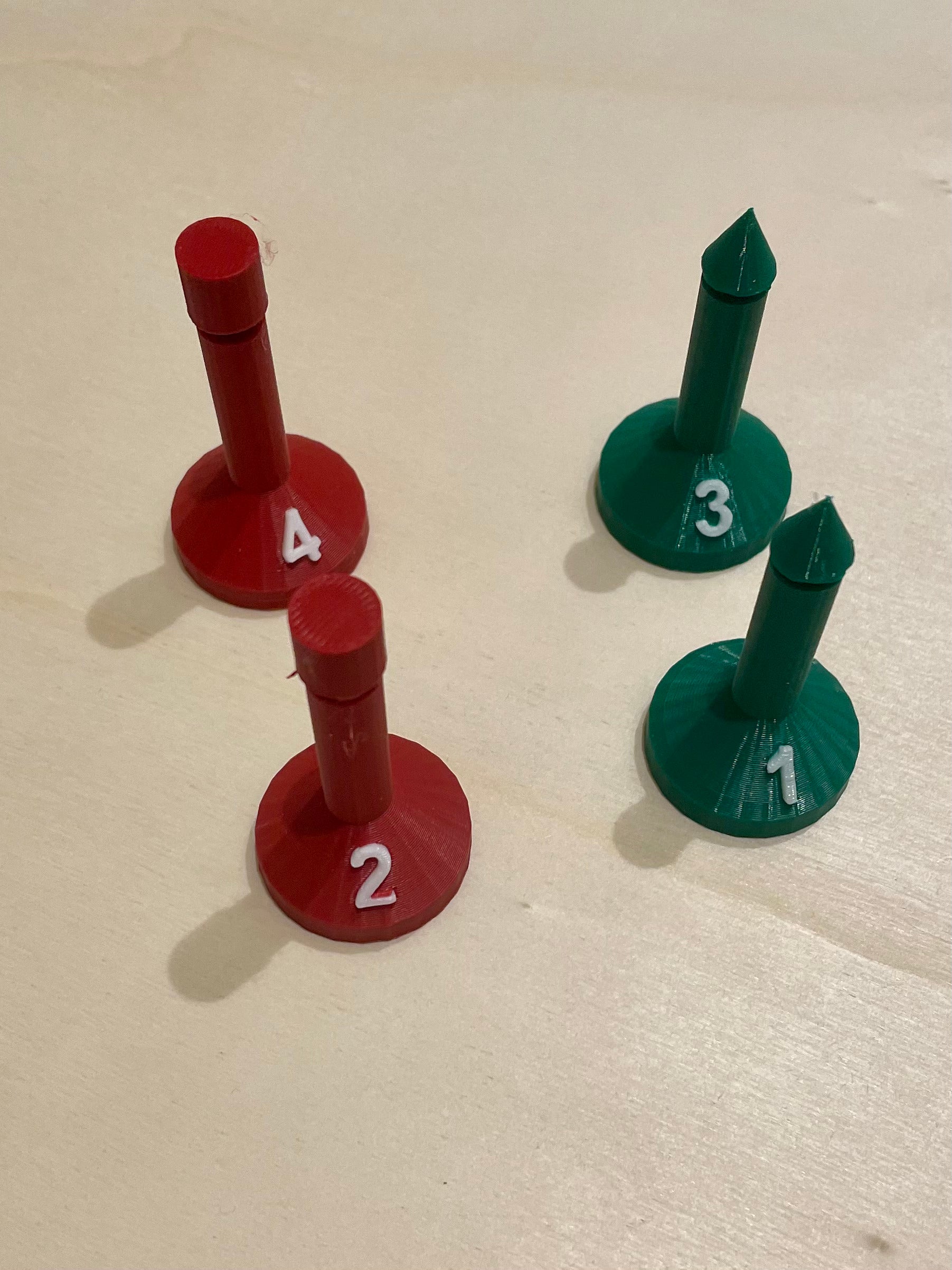 Mini balises et bateaux de formation magnétiques