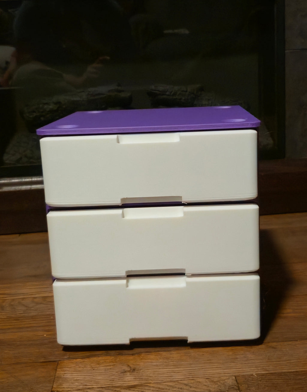 XL Stackable Drawer System with 5x5 Gridfinity