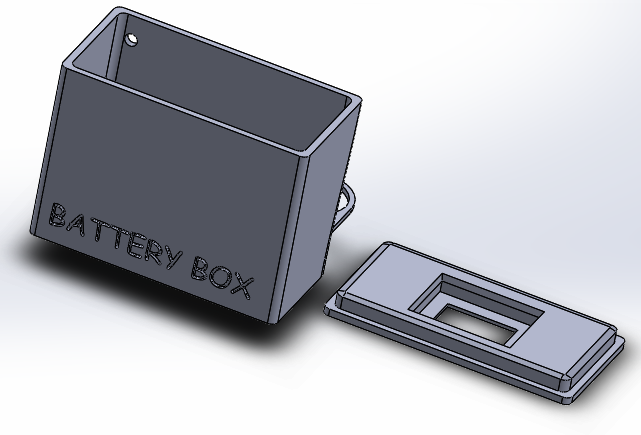 Marble Run Battery Box and Lid