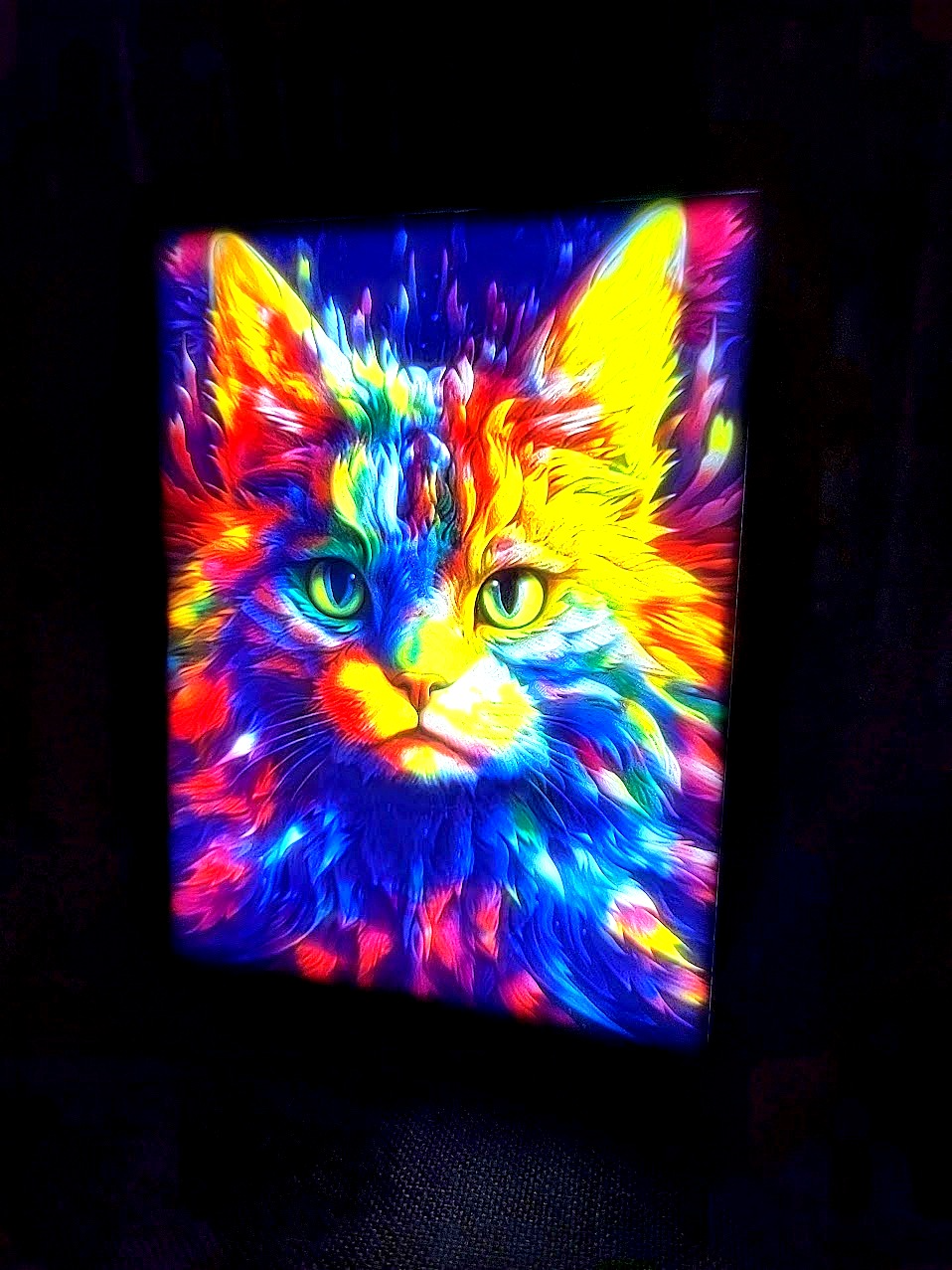 Color Cat CMYK Lithophane