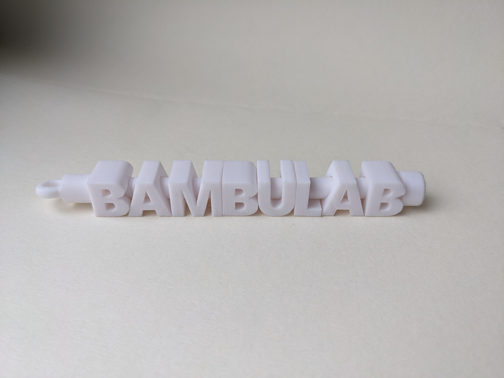Spinning fidget Key Chain Letter