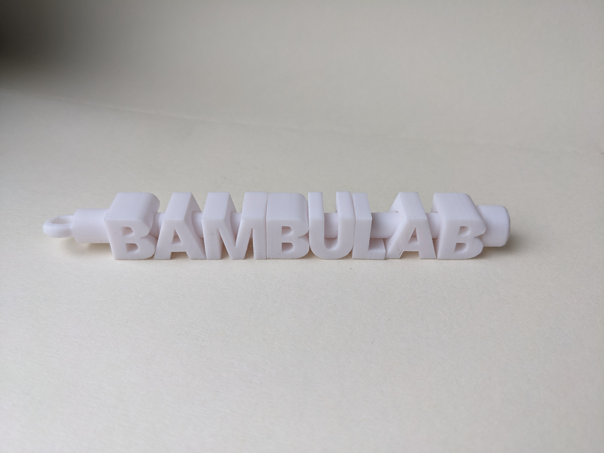 Spinning fidget Key Chain Letter