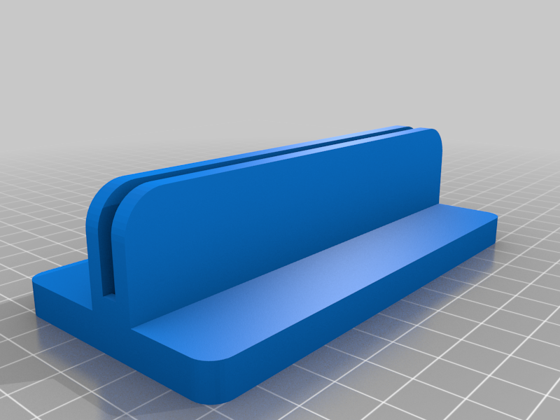 Generic vertical stand with 4mm slot